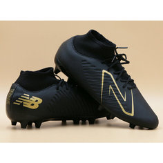 Бутсы New Balance Tekela v4 Magique FG, размер 8 US / 41 EUR, золотой, черный
