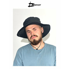 Панама IDCompany для мужчин и женщин, размер 58, черная