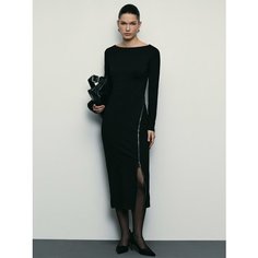 Платье Zarina, размер 2XS (RU 40), черный