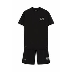 Костюм спортивный EA7 EMPORIO ARMANI, размер L, черный