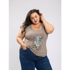 Майка MixFix, размер 4XL, бежевый