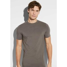 Футболка Zimmerli Pureness, 1 шт., размер 2XL, коричневый