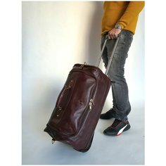 Сумка дорожная Black Buffalo Bags, 40 л, 25х27х57 см, коричневый