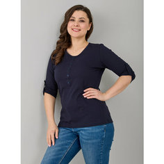 Лонгслив Алтекс, размер 52, , темно-синий