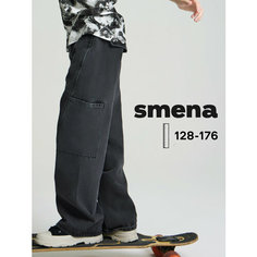 Джинсы SMENA Осень-Зима 2025, размер 176/88, серый Смена