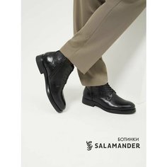 Ботинки дерби Salamander, размер 41, черный