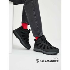 Ботинки Salamander, размер 42, черный