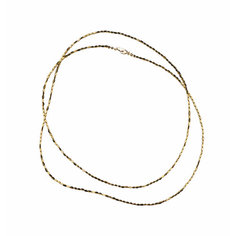 Колье VERUSCHKA JEWELRY, 5 шт., длина 100 см, золотой