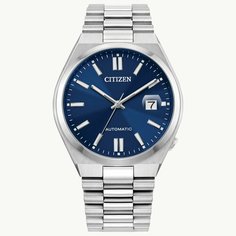 Наручные часы CITIZEN Automatic, синий/стальной