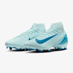Бутсы NIKE, размер 44.5, голубой