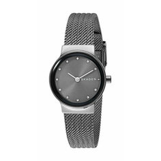 Наручные часы SKAGEN, серебряный, черный