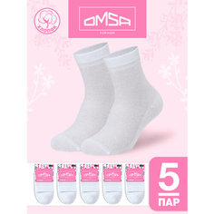 Носки Omsa OMSA kids Calzino, 5 пар, размер 27/30, , bianco