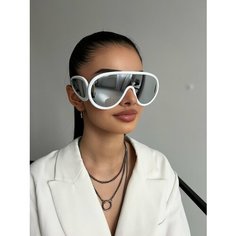 Солнцезащитные очки YuliyaMoon, серебряный