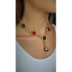 Колье ( Verba ), длина 40 см, золотой