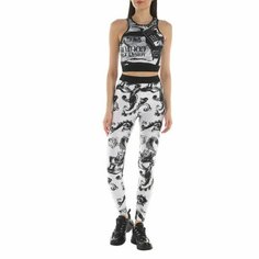 Топ Versace Jeans Couture, размер 44, черный