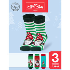 Носки Omsa OMSA kids Calzino, 3 пары, размер 31-34, , мультиколор