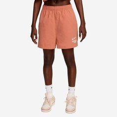 Шорты NIKE Sportswear Woven, размер 46-48, оранжевый