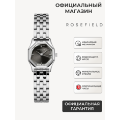 Наручные часы Rosefield The Boxy, серебристый/черный