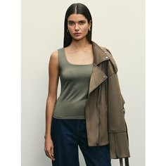 Топ Zarina, размер XS (RU 42), хаки/оливковый