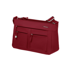Сумка Samsonite, фактура гладкая, garnet red