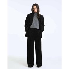 Брюки Gloria Jeans GJ BLACK, размер 38/158, черный