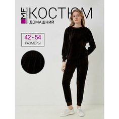 Пижама MARK FORMELLE, размер 164/170-92-98, коричневый