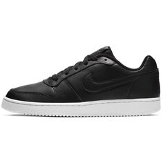 Кроссовки NIKE EBERNON LOW W, полнота F (EU)/ на среднюю стопу, размер 9,5 US, чёрный