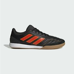 Бутсы adidas, размер 8.5 UK, черный, оранжевый
