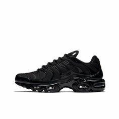 Кроссовки NIKE Air Max Plus, полнота F (EU)/ на среднюю стопу, размер 9.5US 8.5UK 43EU 42RU 27.5CM, triple black