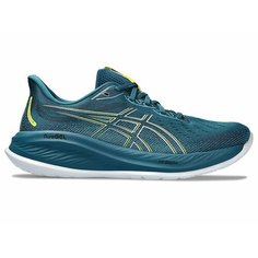 Кроссовки ASICS GEL-CUMULUS 22, размер 10 US, бирюзовый, голубой, синий