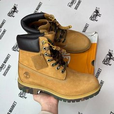 Ботинки тимберленды Timberland 6 Inch, размер 42 eu / 8,5 US / 26,5, светло-коричневый