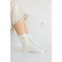 Носки Liliya Sweet, размер 34-40, кремовый