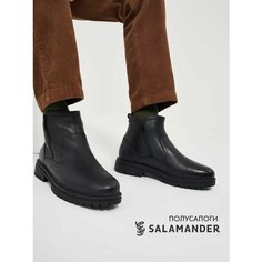 Полусапоги Salamander, полнота 6 (RU)/ на среднюю стопу, размер 40, черный