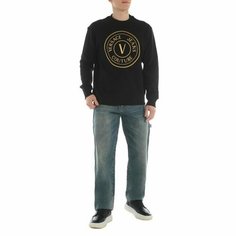 Свитшот Versace Jeans Couture, размер XXL, , черный