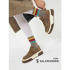 Кроссовки Salamander, полнота 4 (RU)/ на узкую и среднюю стопу, размер 39, бежевый