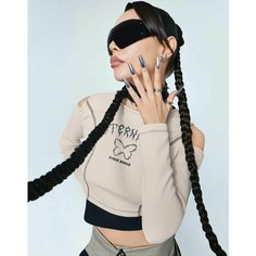 Лонгслив Gloria Jeans, размер 18+/170, светло-бежевый