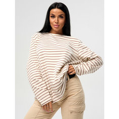 Лонгслив Emotion Day, размер 54, , молочный/бежевый