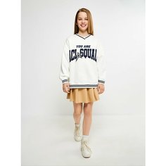 Свитшот Acoola, размер 140, молочный