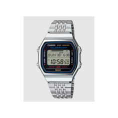 Наручные часы CASIO Vintage, желтый, голубой, черный, серебряный