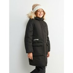 Пальто Acoola, размер 152, черный