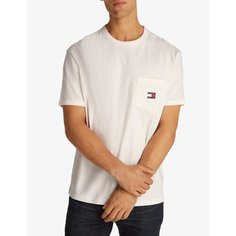 Футболка Tommy Jeans, размер M, белый
