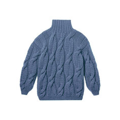 Свитер MIRSTORES, размер M, , стальной серый