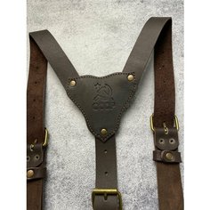 Подтяжки Good Craft для мужчин и женщин, коричневый