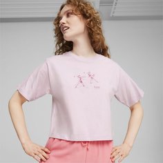 Футболка PUMA TEAM Relaxed, размер 42, Grape Mist
