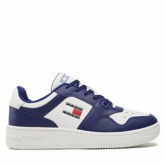 Кроссовки Tommy Jeans TJM BASKET CO, размер 43 EU, Navy Voyage