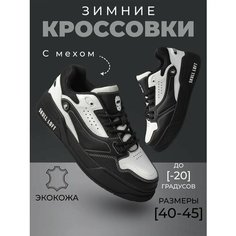 Кроссовки Skull Loft, размер 27.5, черный, белый