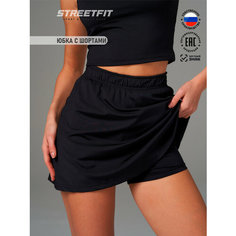 Юбка-шорты STREETFIT, размер L, черный
