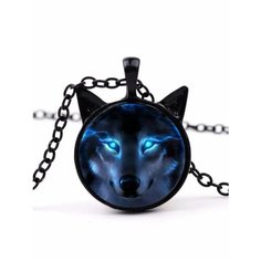 Колье Большой Кит, черно-синий