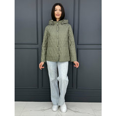 Куртка Karmelstyle, размер 56, оливковый