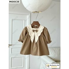 Платье MOOCIE, размер 80, хаки